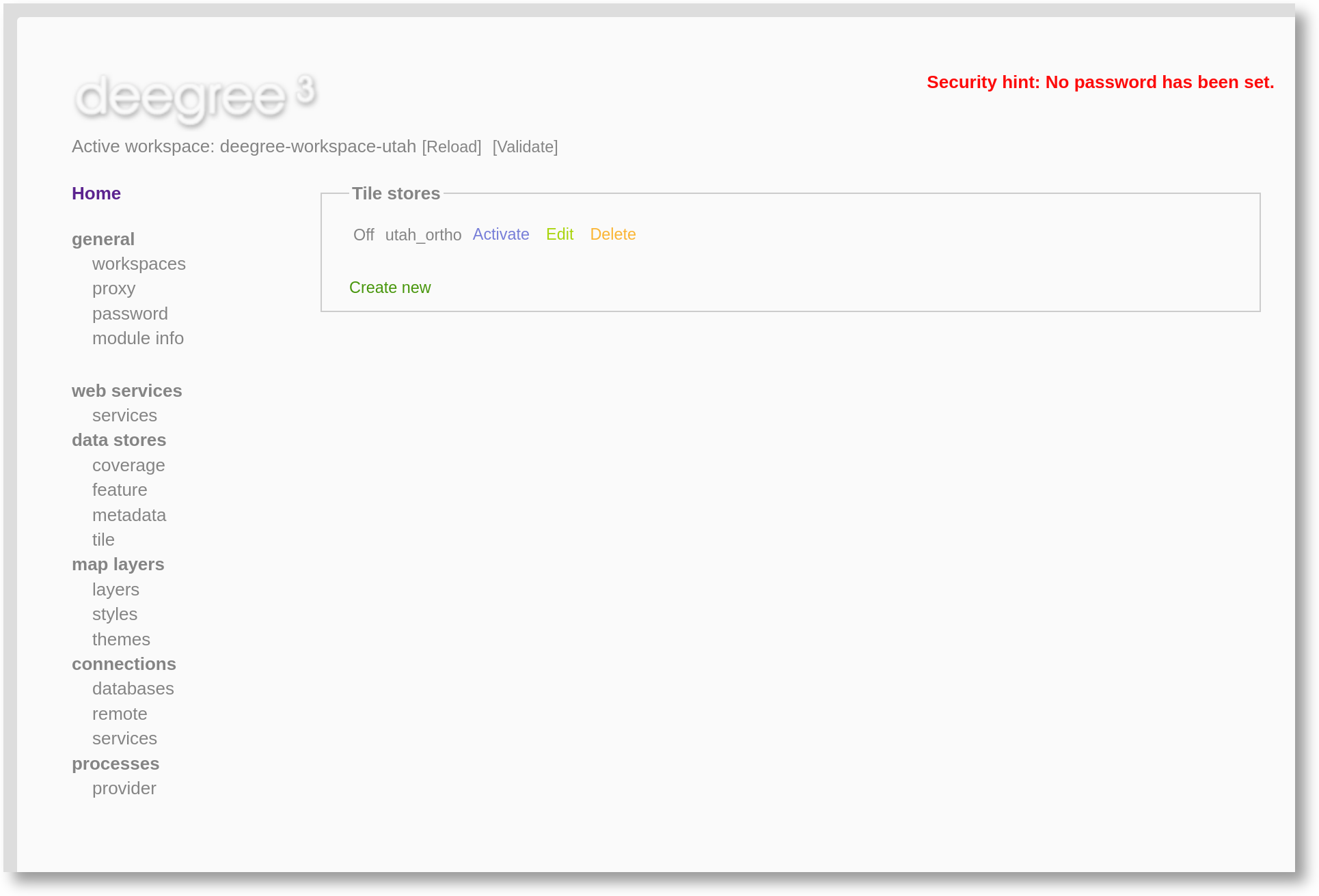 Deactivated a resource